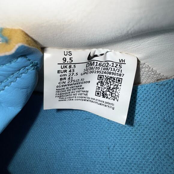 Nike Dunk x Off-White Low Sneakers Men's 9.5 'Lot 47 of 50' DM1602-125 - Picture 12 of 12